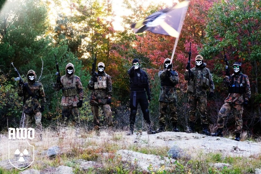 Image posted by Atomwaffen on Discord